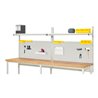 Rau System-Aufbau Komplettset 01, für Produktbreite 3000 mm, RAL7035/RAL7035
