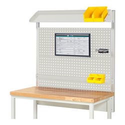 Rau System-Aufbau Komplettset 02, für Produktbreite 1250 mm, RAL7035/RAL7035