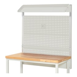 Rau System-Aufbau Komplettset 02, für Produktbreite 1250 mm, RAL7035/RAL7035