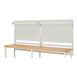 Rau System-Aufbau Komplettset 02, für Produktbreite 3000 mm, RAL7035/RAL7035