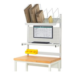 Rau System-Aufbau Komplettset 03, für Produktbreite 1000 mm, RAL7035/RAL7035