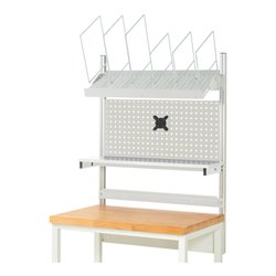 Rau System-Aufbau Komplettset 03, für Produktbreite 1000 mm, RAL7035/RAL7035