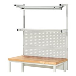 Rau System-Aufbau Komplettset 04, für Produktbreite 1250 mm, RAL7035/RAL7035