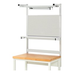 Rau System-Aufbau Komplettset 04, für Produktbreite 1000 mm, RAL7035/RAL7035