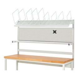 Rau System-Aufbau Komplettset 03, für Produktbreite 2000 mm, RAL7035/RAL7035