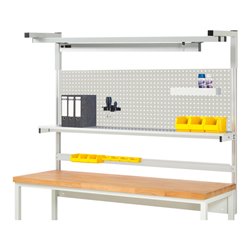 Rau System-Aufbau Komplettset 04, für Produktbreite 2000 mm, RAL7035/RAL7035