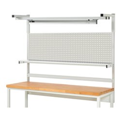 Rau System-Aufbau Komplettset 04, für Produktbreite 2000 mm, RAL7035/RAL7035