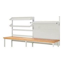 Rau System-Aufbau Komplettset 05, für Produktbreite 3000 mm, RAL7035/RAL7035