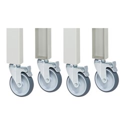 Rau Fahrbare Werkbank höhenverstellbar 7000-1, B1000xT900xH950-1000mm