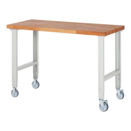 Rau Fahrbare Werkbank höhenverstellbar 7000-1, B1500xT700xH950-1000mm