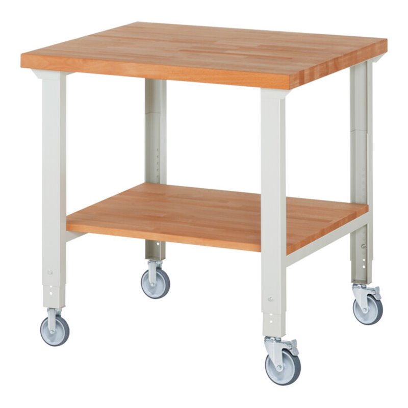 Rau Fahrbare Werkbank höhenverstellbar 7000-7, B1000xT900xH950-1000mm