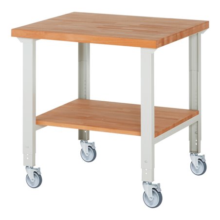 Rau Fahrbare Werkbank höhenverstellbar 7000-7, B1000xT900xH950-1000mm