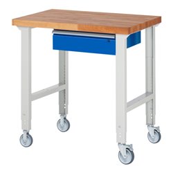 Rau Fahrbare Werkbank höhenverstellbar 7001A1, B1000xT700xH950-1000mm
