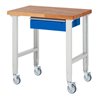 Rau Fahrbare Werkbank höhenverstellbar 7001A1, B1000xT700xH950-1000mm