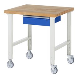 Rau Fahrbare Werkbank höhenverstellbar 7001A1, B1000xT900xH950-1000mm