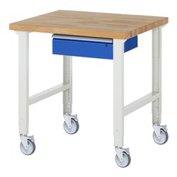 Rau Fahrbare Werkbank höhenverstellbar 7001A1, B1000xT900xH950-1000mm
