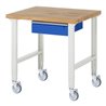 Rau Fahrbare Werkbank höhenverstellbar 7001A1, B1000xT900xH950-1000mm