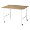 Rau Fahrbarer Arbeitstisch Jerry (4 LR), B1250xT1000xH900mm, B-Platte-25mm