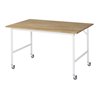 Rau Fahrbarer Arbeitstisch Jerry (4 LR), B1500xT1000xH900mm, B-Platte-25mm