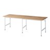 Rau Arbeitstisch Jerry höhenverstellbar, B2500xT800xH800-850mm, B-Platte-25mm