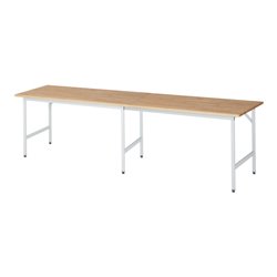 Rau Arbeitstisch Jerry höhenverstellbar, B3000xT800xH800-850mm, B-Platte-25mm