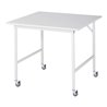 Rau Fahrbarer Arbeitstisch Jerry (4 LR), B1000xT1000xH900mm, M-Platte-22mm