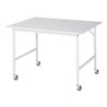 Rau Fahrbarer Arbeitstisch Jerry (4 LR), B1250xT1000xH900mm, M-Platte-22mm