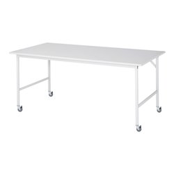 Rau Fahrbarer Arbeitstisch Jerry (4 LR), B2000xT1000xH900mm, M-Platte-22mm