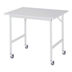 Rau Fahrbarer Arbeitstisch Jerry (4 LR), B1000xT800xH900mm, M-Platte-22mm