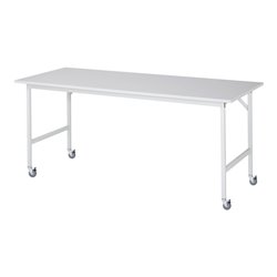 Rau Fahrbarer Arbeitstisch Jerry (4 LR), B2000xT800xH900mm, M-Platte-22mm