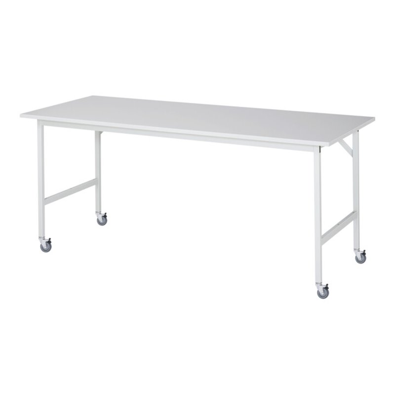 Rau Fahrbarer Arbeitstisch Jerry (4 LR), B2000xT800xH900mm, M-Platte-22mm