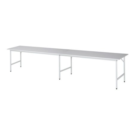 Rau Arbeitstisch Jerry höhenverstellbar, B4000xT800xH800-850mm, M-Platte-22mm