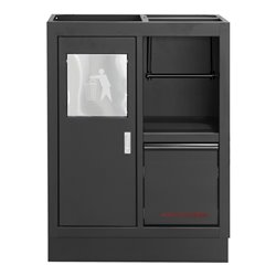 Kraftwerk Unterschrank m. Abfalleimer/Papierhalter