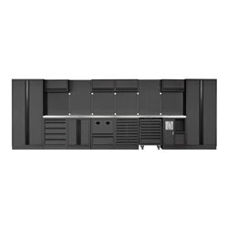 Kraftwerk Mobilio 8er Kombi, 2x Hochschrank, Werkstattwagen, Unterschrank, 3964QIX