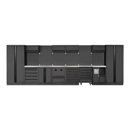 Kraftwerk Mobilio 8er Kombi, 2x Hochschrank, Werkstattwagen, Unterschrank, 3964QIX