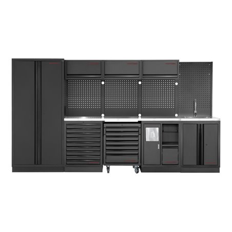 Kraftwerk MOBILIO SANITORY 4er Komplett-Kombi, Edelstahl 430