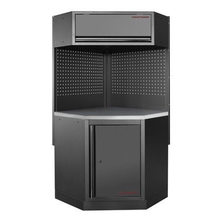 Kraftwerk Mobilio Eckelement, Edelstahl