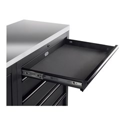 Kraftwerk Mobilio 3er Kombi Hochschrank 2 Edelstahl