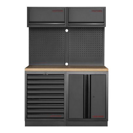 Kraftwerk Mobilio 2er Kombi Oberschrank, Buche Multiplex