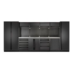 Kraftwerk Mobilio 6er Kombi, Flügeltür, Hochschrank, Edelstahl