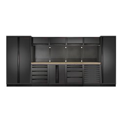 Kraftwerk Mobilio 6er Kombi, Flügeltür, Hochschrank, Buche