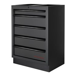 Kraftwerk Mobilio 4er Kombi, Hochschrank, Lochwand, Buche