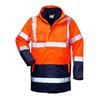 SAFESTYLE Warnparka Travis, Gr. 3XL, orange/marine