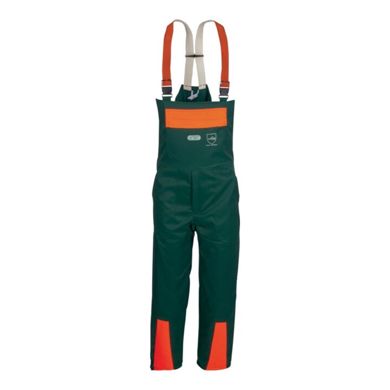 WATEX Schnittschutzlatzhose FJ Des.A,Cl.1,50,grün/orange