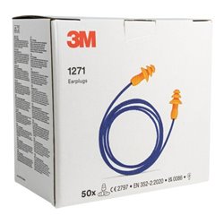 3M Gehörschutzstöpsel 1261, mit Kordel wiederverwendbar