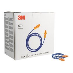 3M Gehörschutzstöpsel 1261, mit Kordel wiederverwendbar