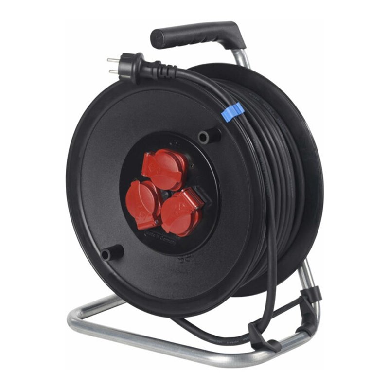 as-Schwabe Sicherheits-Kabeltrommel 230mm, 25m H05RR-F3G1,5