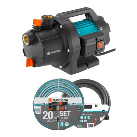 Gardena Gartenpumpe 3000/4 BASIC Set 09011-47