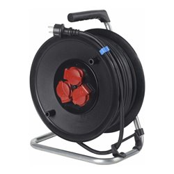 as-Schwabe Sicherheits-Kabeltrommel 285mm, 50m H05RR-F3G1,5