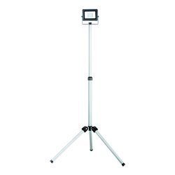 REV LED Arbeitsleuchte Flare 20W Stativ silber-anthrazit